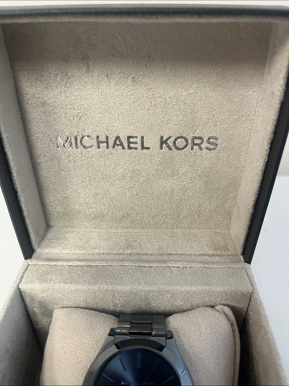 Michael Kors Men's All-Black Stainless Steel Watch with Matte Dial